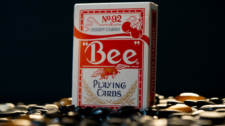 Limited Bee X Cherry (Red) Playing Cards | V2 MAGIC SHOP