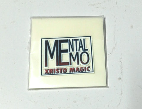 Mental Memo Pad by Xristo Magic