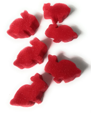 Bag of little sponge rabbits