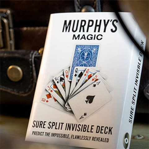 SURE SPLIT Invisible Deck Bicycle by Murphy's Magic