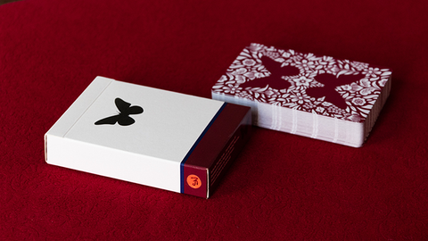 Svengali Butterfly Playing Cards Version 2 (Red) by Ondrej Psenicka