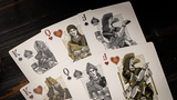 The Great Creator: Sky (Silver Foil) Edition Playing Cards by Riffle Shuffle