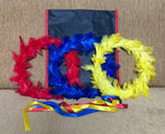 Color Changing Feather Wreaths