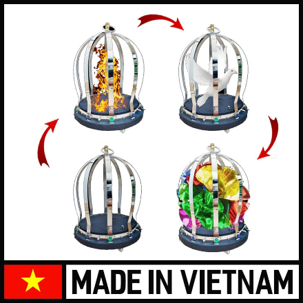 Fire Cage (2 Times) by 7 Magic