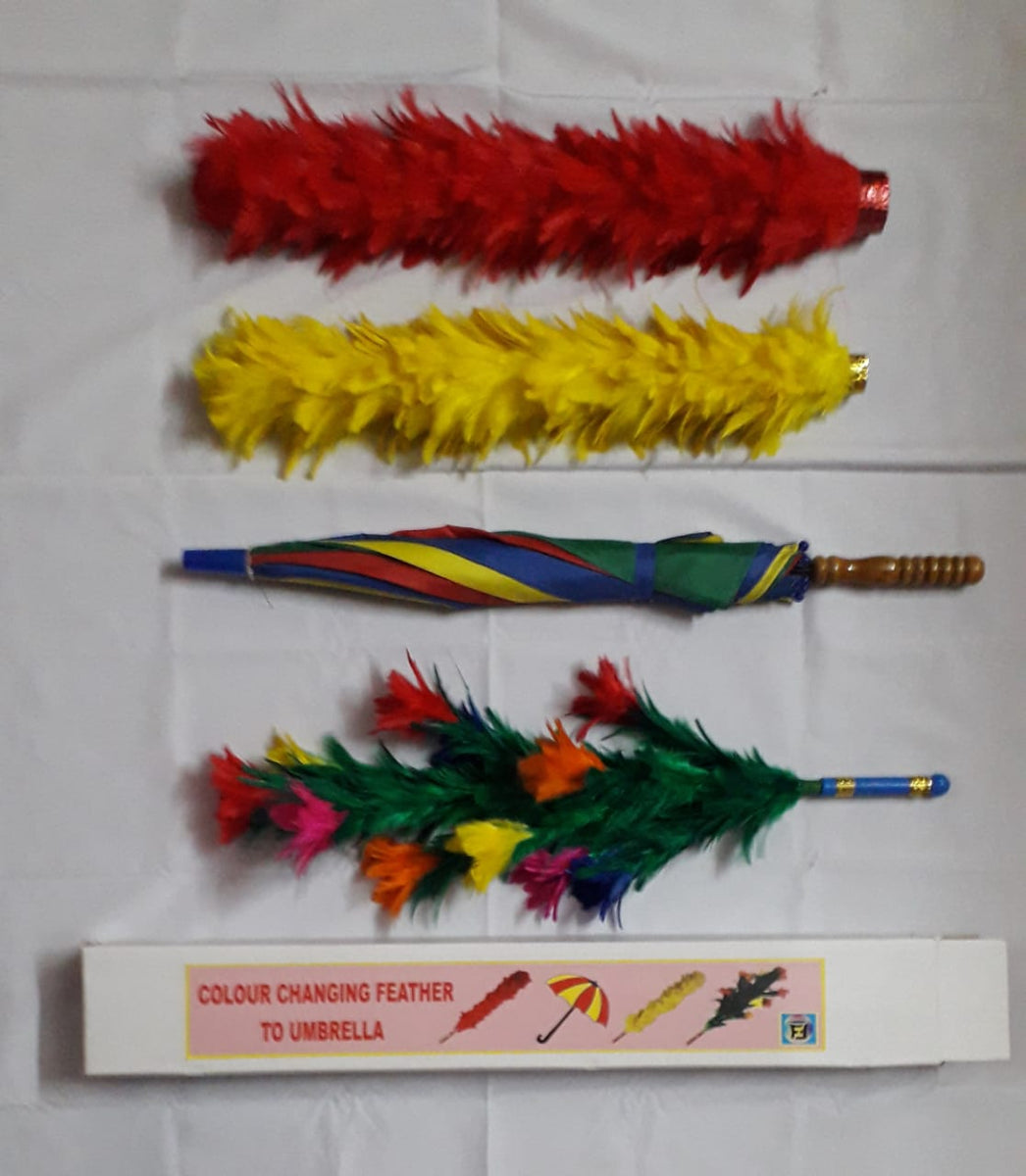 Color Changing Feather to Umbrella | V2 MAGIC SHOP