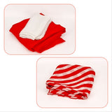Splitting Silk Streamer (red & white)