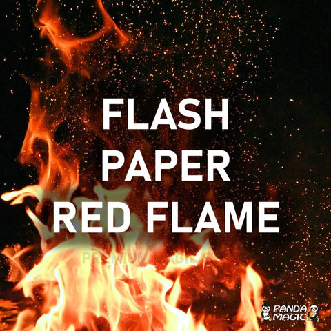 Flash Paper - Red Flame by Panda Magic