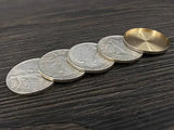 Walking Liberty Half Dollar Shell and Coin Set by Oliver Magic