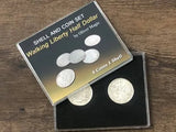 Walking Liberty Half Dollar Shell and Coin Set by Oliver Magic