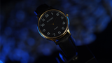 Infinity Watch V3 - Gold Case Black Dial / STD Version (Gimmick and Online Instructions) by Bluether Magic