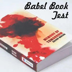 Babel Book Test (Memory Of Tomorrow book) - V2 MAGIC SHOP
