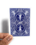 Bicycle Double Back Card Blue - V2 MAGIC SHOP