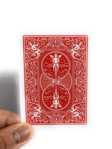 ULTIMATE 3 CARD MONTE GIMMICK BICYCLE RED BACK CARDS COMEDY 2 EASY MAGIC  TRICK