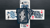 Bicycle Dragon Playing Cards (Blue) by USPCC - V2 MAGIC SHOP