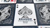 Bicycle Dragon Playing Cards (Blue) by USPCC - V2 MAGIC SHOP