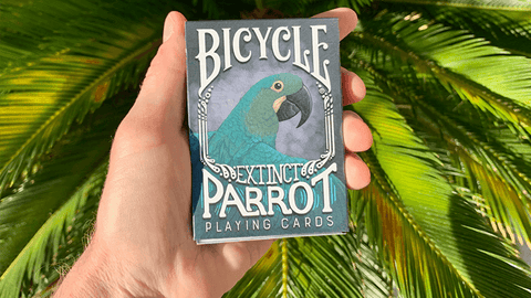 Bicycle Parrot Extinct Playing Cards - V2 MAGIC SHOP