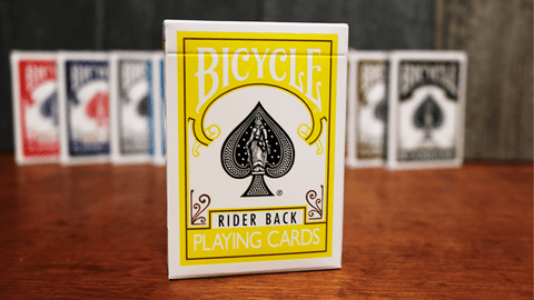 Bicycle Yellow Playing Cards by US Playing Cards - V2 MAGIC SHOP