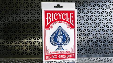 Big Bicycle Cards (Jumbo Bicycle Cards, Red) - V2 MAGIC SHOP