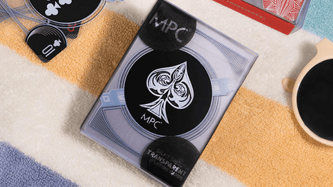 Black Transparent Playing Cards by MPC - V2 MAGIC SHOP