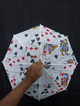 Card Print Umbrella - 14 Inch - V2 MAGIC SHOP