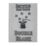 Double Blank Bicycle Cards (Blue Box) - V2 MAGIC SHOP