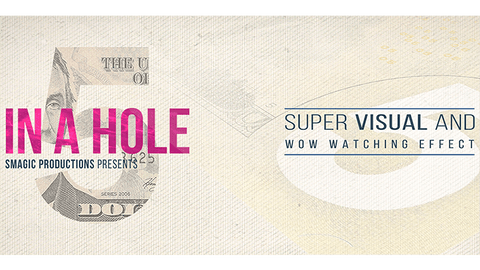 FIVE IN A HOLE by SMagic Productions - Trick - V2 MAGIC SHOP