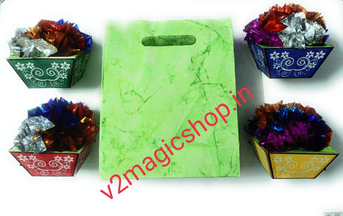 Flower Baskets From Bag - V2 MAGIC SHOP