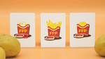 Fries Playing Cards by Fast Food Playing Cards - V2 MAGIC SHOP