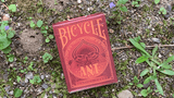 Gilded Bicycle Ant (Red) Playing Cards - V2 MAGIC SHOP