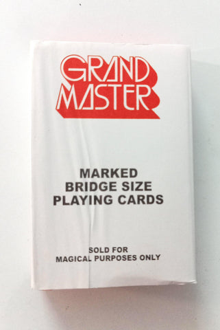 Grandmaster Marked Deck - Red - V2 MAGIC SHOP