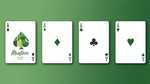 Monstera (Green) Playing Cards by TCC Presents - V2 MAGIC SHOP