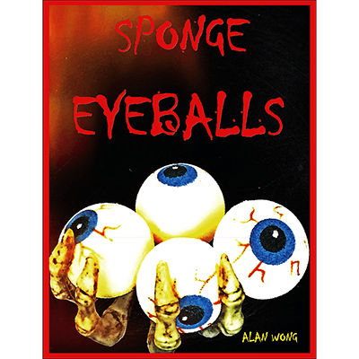 Sponge Eyeballs by Alan Wong (Bag of 4) - V2 MAGIC SHOP
