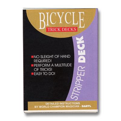 Stripper Deck Bicycle (Red) by US Playing Card - V2 MAGIC SHOP