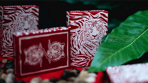 The Hidden King Red Luxury Edition Playing Cards by BOMBMAGIC - V2 MAGIC SHOP